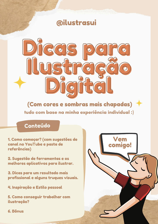 Ebook - Dicas para ilustração digital :)