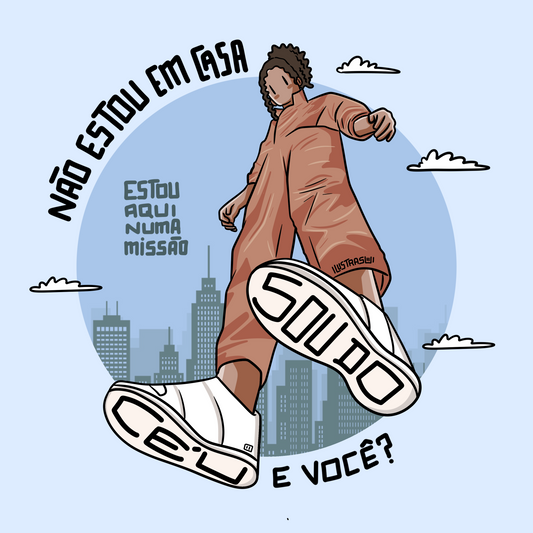 Ilustra- Não estou em casa